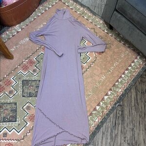 lululemon athletica Long Sleeve Dress in Lavender